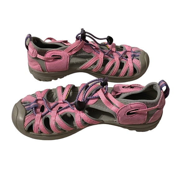 Keen Pink Whisper Waterproof Toggle Lace Hiking‎ Sport Sandals Size 6 - Picture 3 of 7